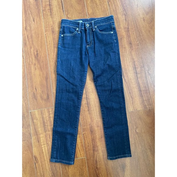 AG ADRIANO GOLDSCHMIED THE FARRRAH SKINNY Womens High Rise Skinny Blue Jeans siz - Picture 3 of 13